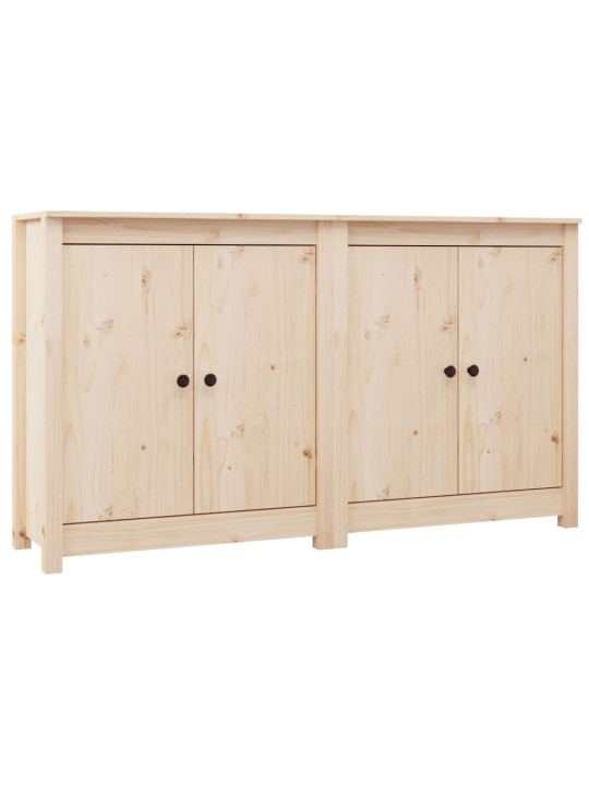 Příborníky 2 ks 70 x 35 x 80 cm masivní borové dřevo