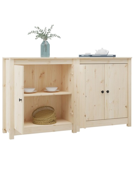 Příborníky 2 ks 70 x 35 x 80 cm masivní borové dřevo