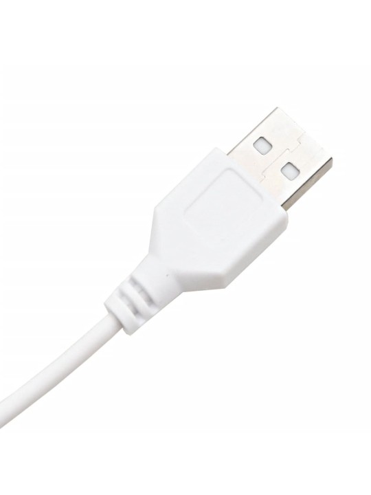 Toaletní stolek sada s LED bílý kompozitní dřevo
