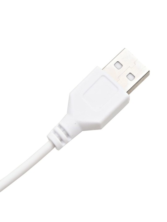Toaletní stolek sada s LED bílý kompozitní dřevo