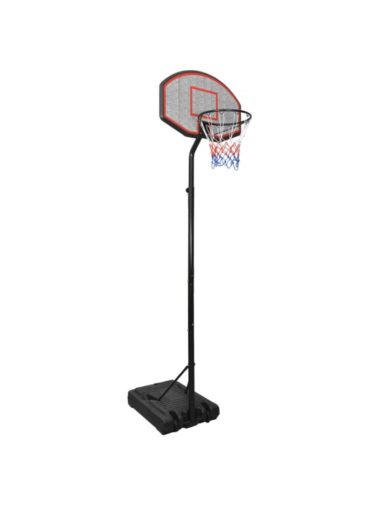 Basketbalový koš černý 282–352 cm polyethylen