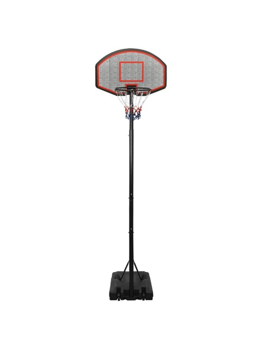 Basketbalový koš černý 282–352 cm polyethylen
