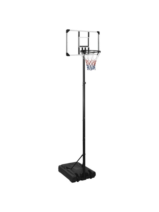 Basketbalový koš s průhlednou deskou 280–350 cm polykarbonát