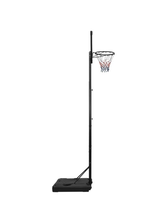 Basketbalový koš s průhlednou deskou 280–350 cm polykarbonát