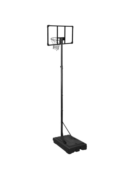 Basketbalový koš s průhlednou deskou 280–350 cm polykarbonát