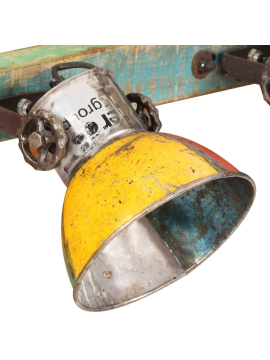 Industriální nástěnná lampa vícebarevná 45 x 25 cm e27