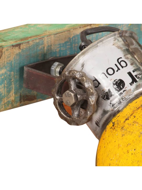 Industriální nástěnná lampa vícebarevná 45 x 25 cm e27