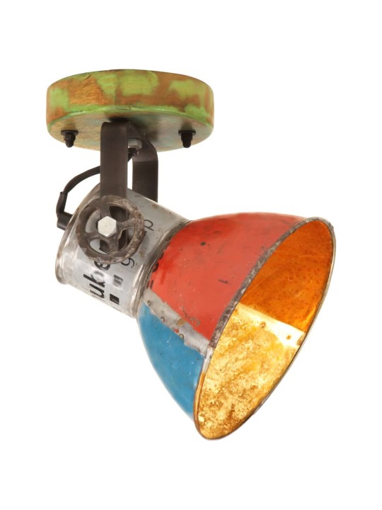 Industriální nástěnné/stropní lampy 2ks recyklované 17x24cm E27