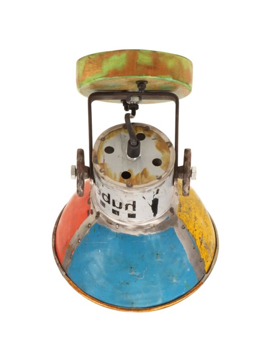 Industriální nástěnné/stropní lampy 2ks recyklované 17x24cm E27