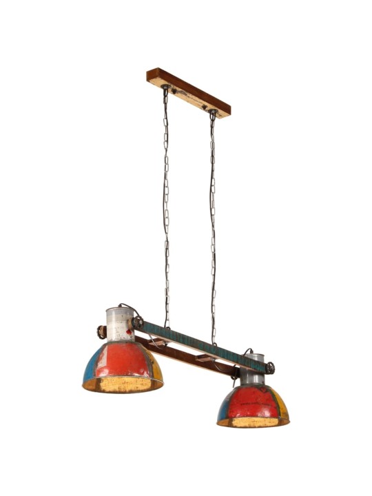 Industriální závěsné svítidlo 25 w vícebarevné 111 cm e27