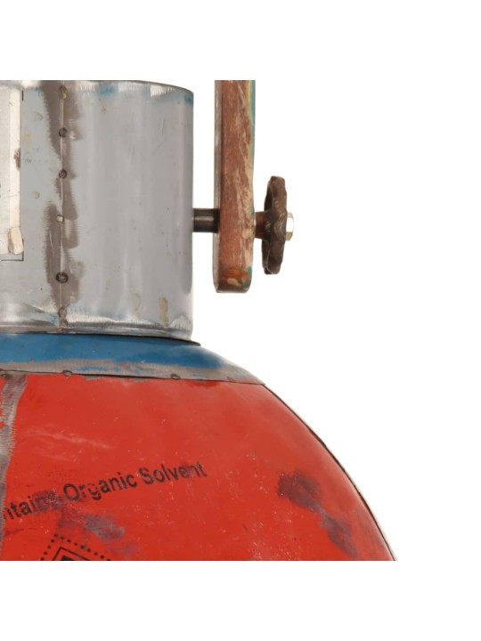 Industriální závěsná lampa 25 w vícebarevná kulatá 40 cm e27