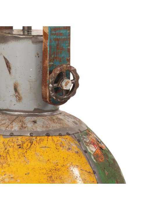 Industriální závěsná lampa 25 w vícebarevná kulatá 30 cm e27