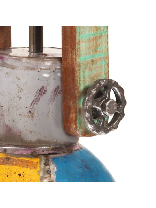 Industriální závěsná lampa 25 w vícebarevná kulatá 19 cm e27