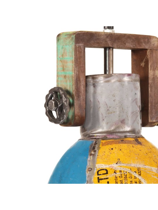Industriální závěsná lampa 25 w vícebarevná kulatá 19 cm e27