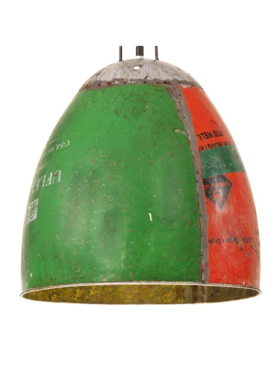 Industriální závěsná lampa 25 w vícebarevná kulatá 42 cm e27