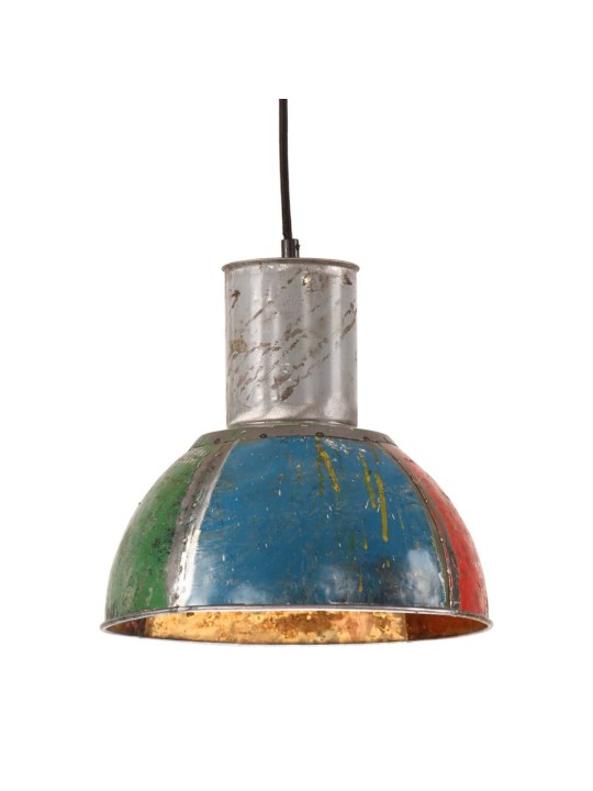Industriální závěsná lampa 25 w vícebarevná kulatá 28,5 cm e27