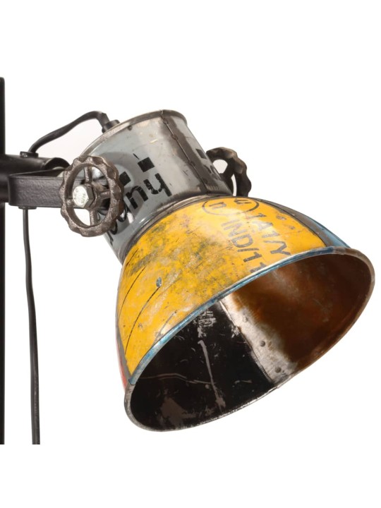 Stojací lampa se 2 stínidly vícebarevná E27
