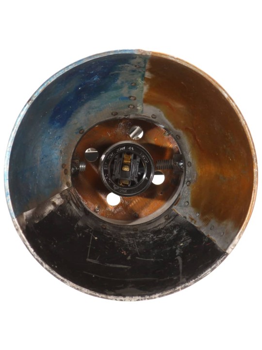 Stojací lampa se 2 stínidly vícebarevná E27