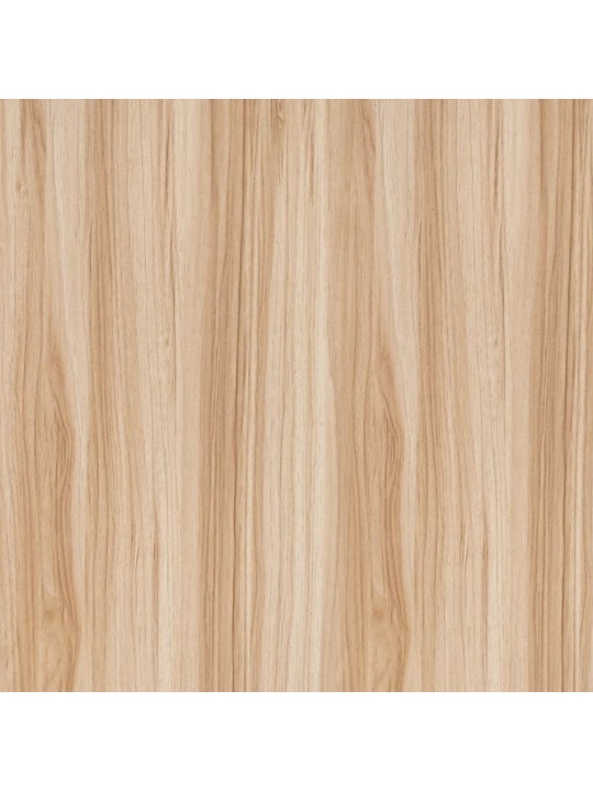 TV stolek hnědý 80x30x40 cm masivní borovice a přírodní ratan