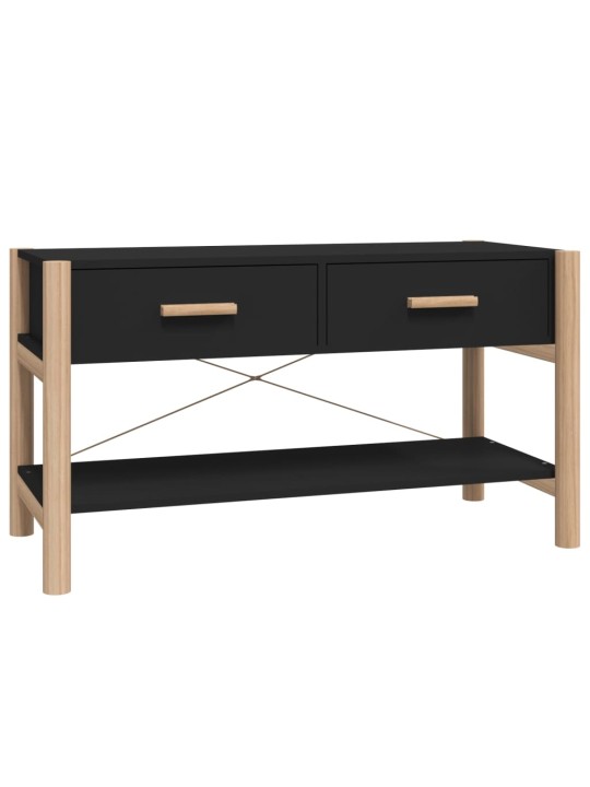 Tv skříňka černá 82x38x45 cm kompozitní dřevo