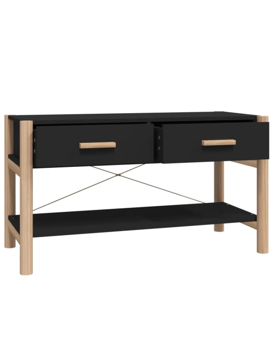 Tv skříňka černá 82x38x45 cm kompozitní dřevo