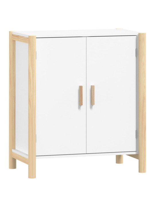 Příborník bílý 62x38x70 cm kompozitní dřevo