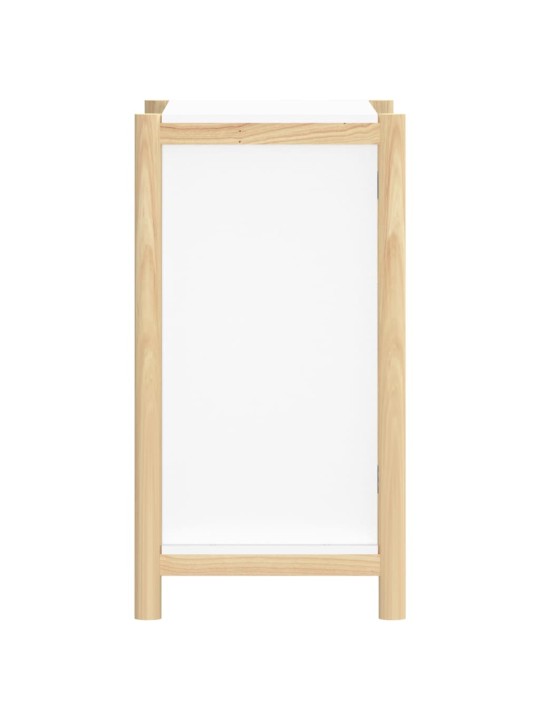Příborník bílý 62x38x70 cm kompozitní dřevo