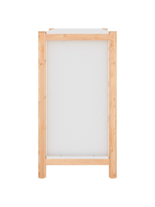 Příborník bílý 62x38x70 cm kompozitní dřevo