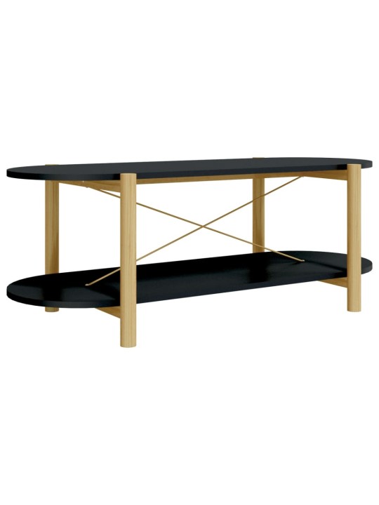 Konferenční stolek černý 110 x 48 x 40 cm kompozitní dřevo