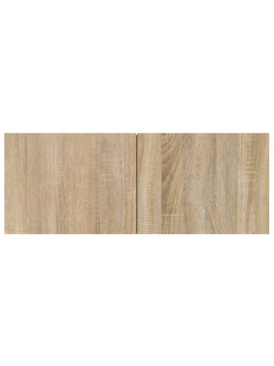 TV skříňky 4 ks dub sonoma 80 x 30 x 30 cm kompozitní dřevo