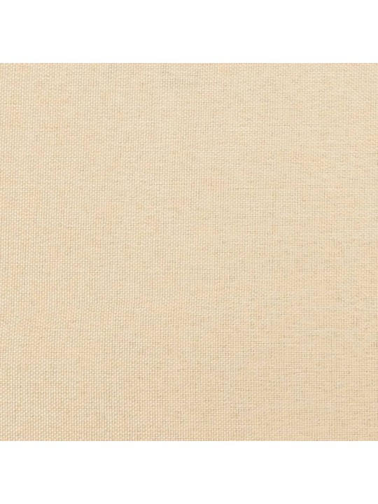 Otočná kancelářská židle krémová textil