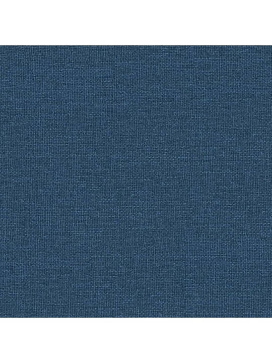 Otočné jídelní židle 2 ks modré textil