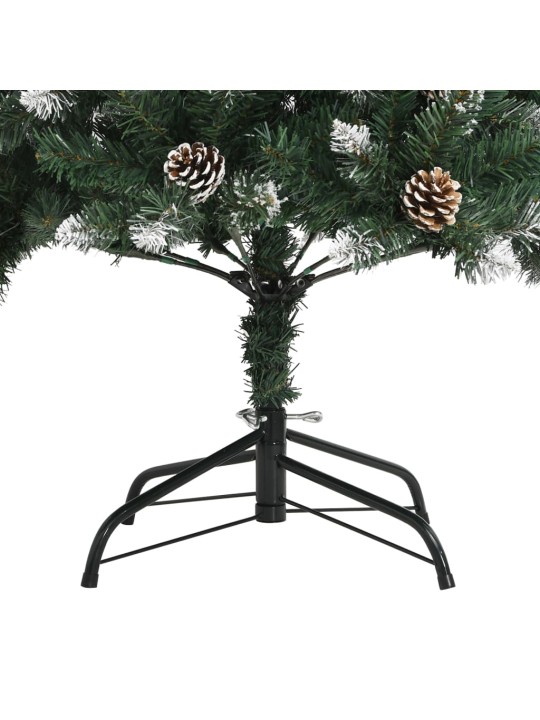 Umělý vánoční stromek se stojanem zelený 210 cm PVC