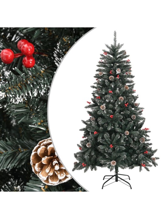Umělý vánoční stromek se stojanem zelený 150 cm PVC