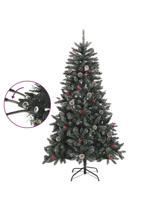 Umělý vánoční stromek se stojanem zelený 150 cm PVC