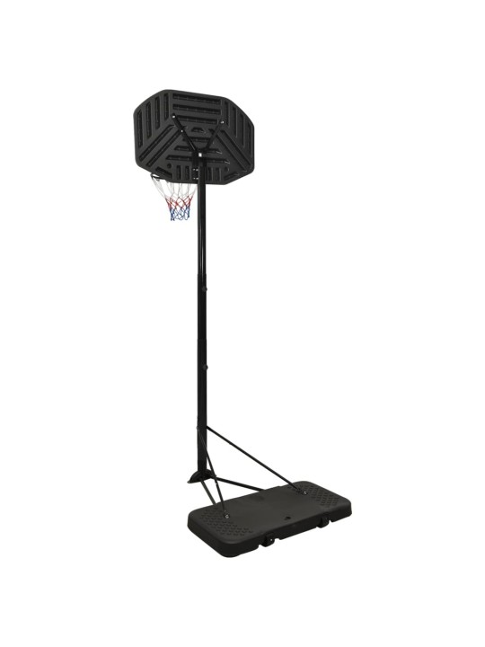 Basketbalový koš černý 258–363 cm polyethylen