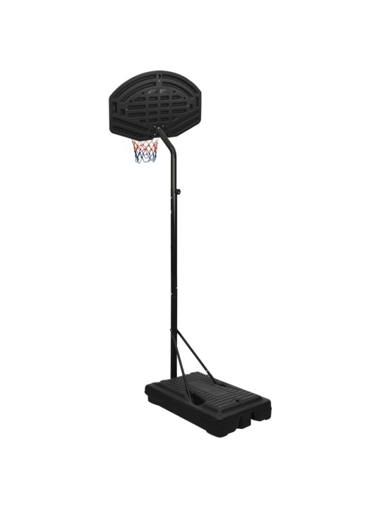 Basketbalový koš černý 237-307 cm polyethylen