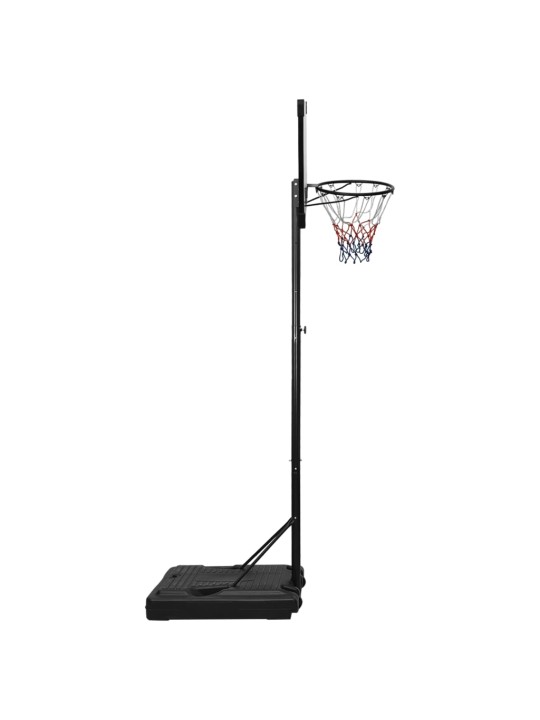 Basketbalový koš s průhlednou deskou 235–301 cm polykarbonát