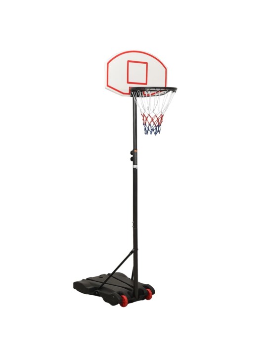 Basketbalový koš bílý 216–250 cm polyethylen