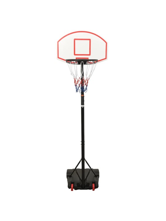 Basketbalový koš bílý 216–250 cm polyethylen