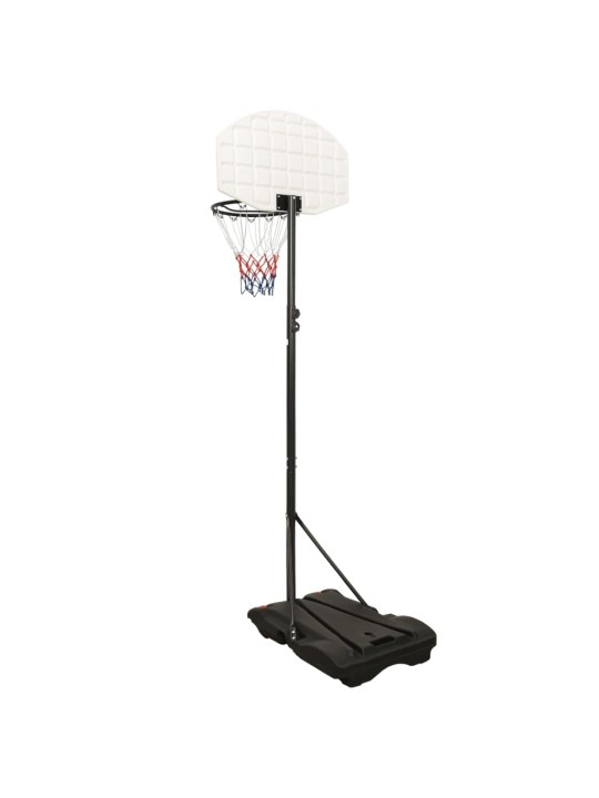 Basketbalový koš bílý 216–250 cm polyethylen