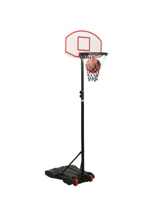 Basketbalový koš bílý 216–250 cm polyethylen