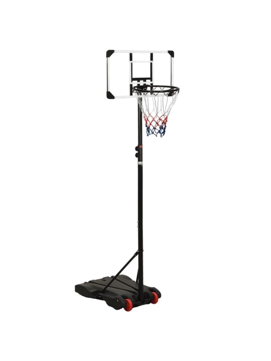 Basketbalový koš s průhlednou deskou 216 x 250 cm polykarbonát