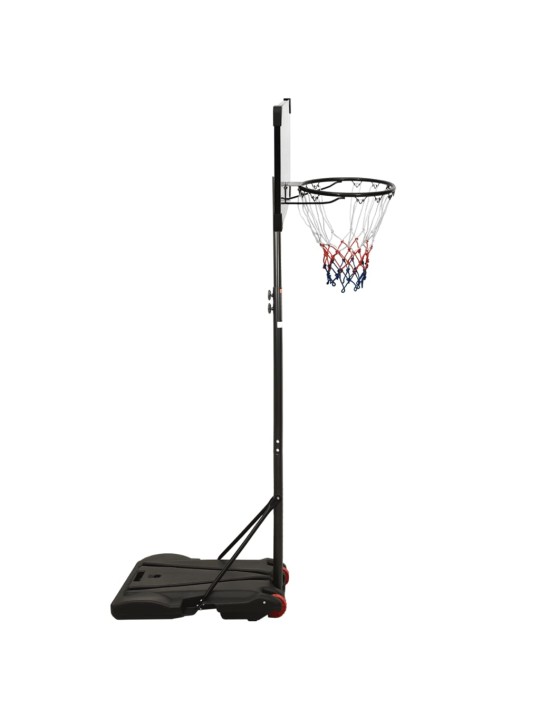 Basketbalový koš s průhlednou deskou 216 x 250 cm polykarbonát