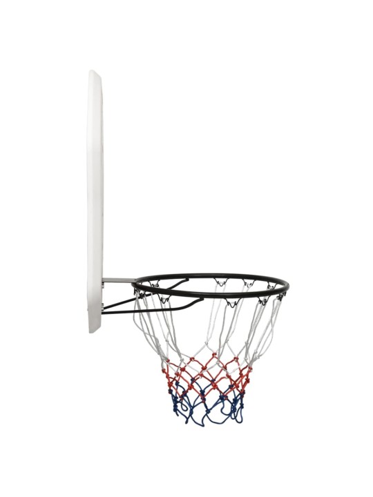 Basketbalový koš bílý 109 x 71 x 3 cm polyethylen