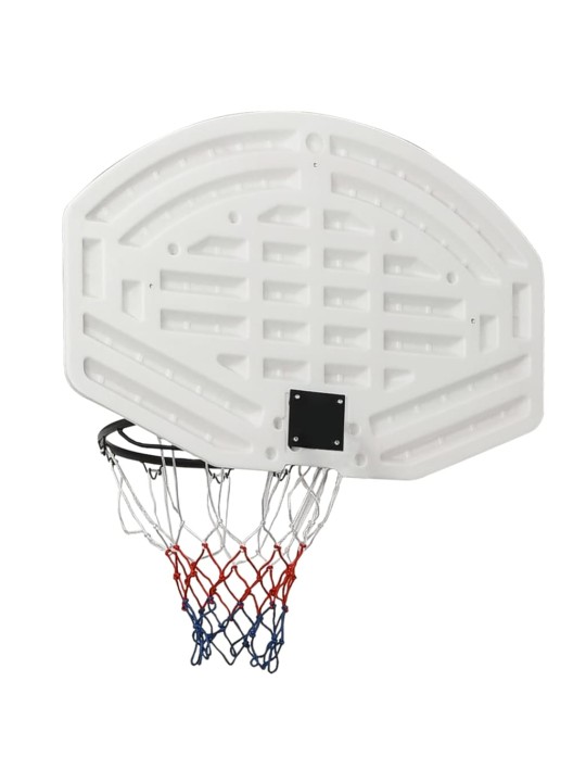 Basketbalový koš bílý 90x60x2 cm polyethylen
