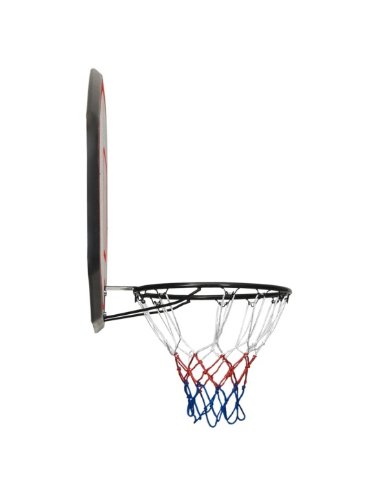 Basketbalový koš černý 109 x 71 x 3 cm polyethylen