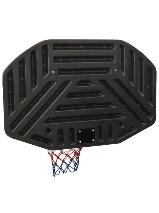 Basketbalový koš černý 109 x 71 x 3 cm polyethylen
