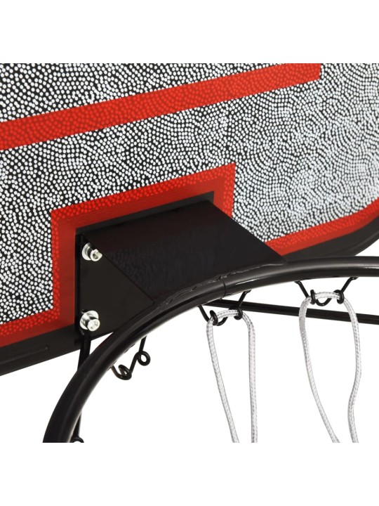 Basketbalový koš černý 109 x 71 x 3 cm polyethylen