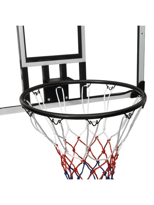 Basketbalový koš s průhlednou deskou 90x60x2,5 cm polykarbonát